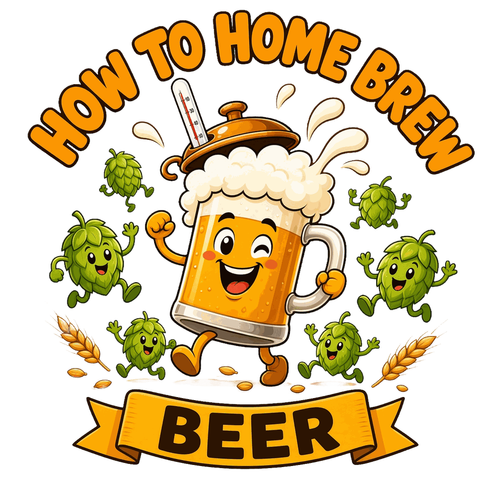 How to Home Brew Beer logo